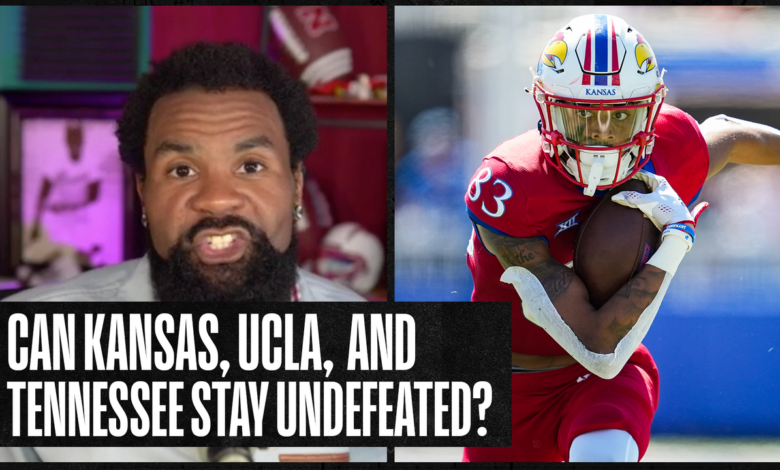 Can Kansas, UCLA, and Tennessee stay undefeated? Ft. Geoff Schwartz