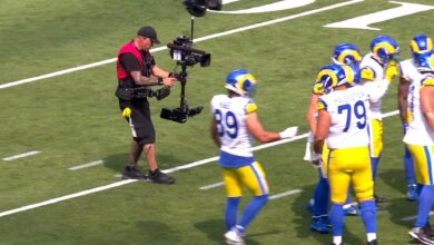 Steadicam Operator hustles to get the perfect shot