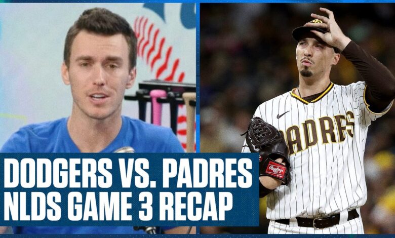 MLB Playoffs: Los Angeles Dodgers vs. San Diego Padres DS Game 3 Recap