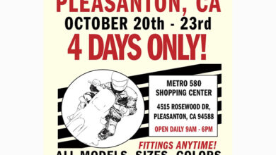 Aerostich Pop-up Event in Pleasanton, CA, October 20-23