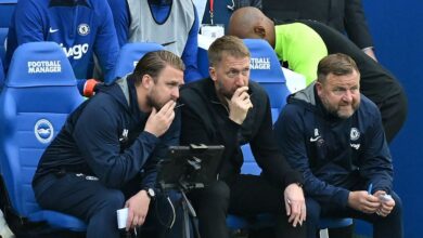 Chelsea collapsed as coach Graham Potter returned to Brighton