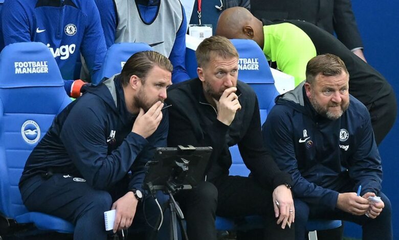 Chelsea collapsed as coach Graham Potter returned to Brighton