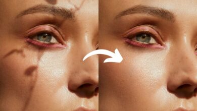 How to remove shadows from human faces in Photoshop
