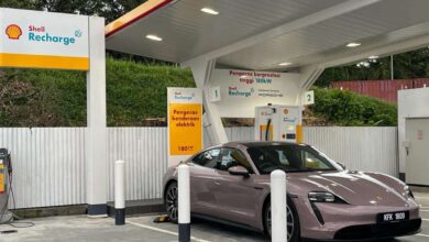 Shell Recharge Pagoh DC - RM4 per minute 180 kW CCS2 for northbound electric vehicles JB-KL