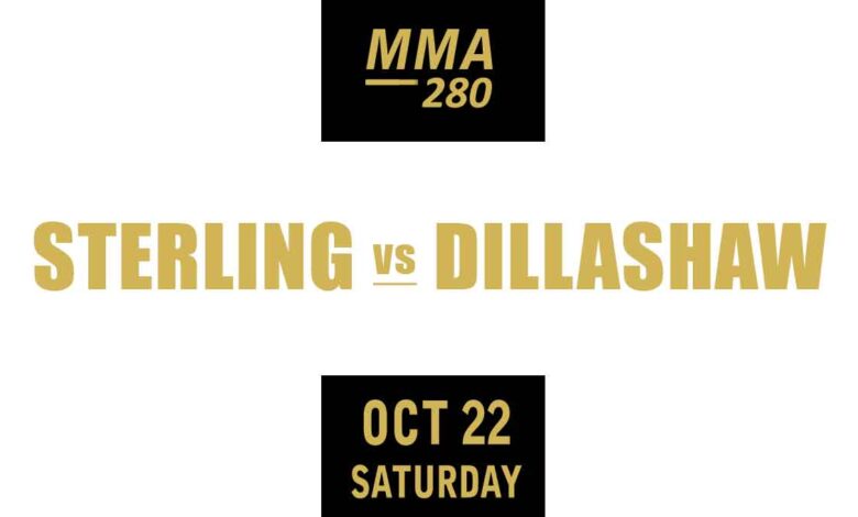 Aljamain Sterling vs TJ Dillashaw full fight video UFC 280 poster by ATBF