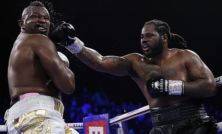 Dillian Whyte did just enough to beat Jermaine Franklin, but will need to get better in the future