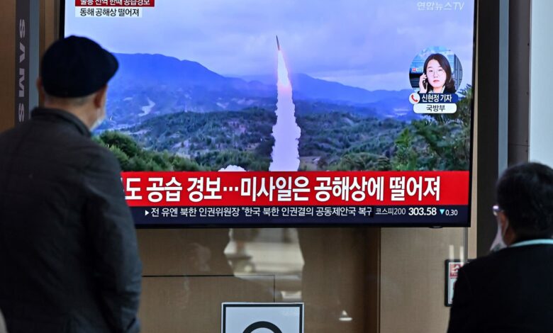 North Korea fires 23 missiles as Kim Jong Un climbs 'escalating ladder'