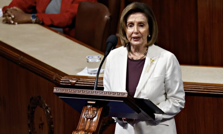 Nancy Pelosi resigns as House Democrat leader as GOP wins majority