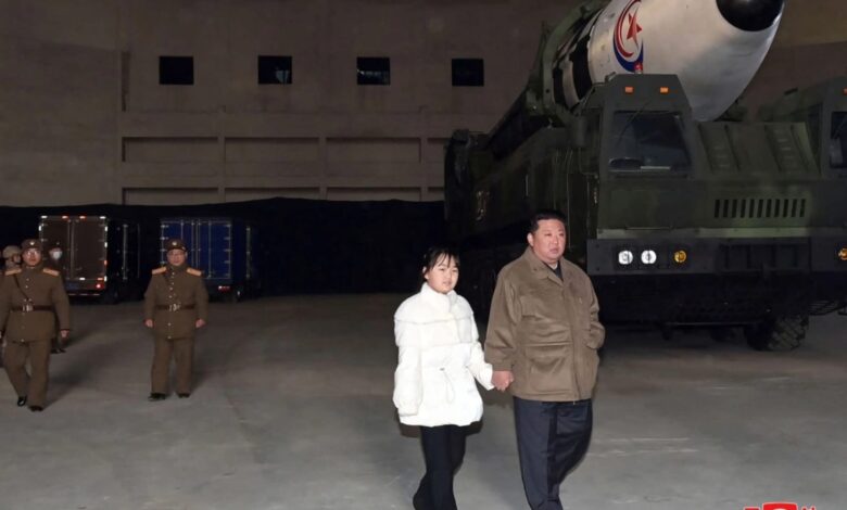 Kim Jong Un reveals his daughter to the world in latest ballistic missile launch