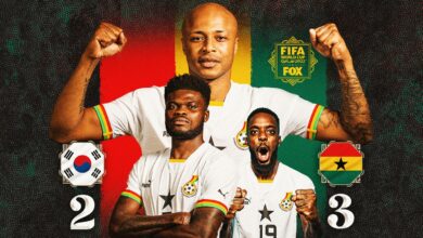World Cup 2022 highlights: Ghana beat South Korea 3-2 after a passionate second half