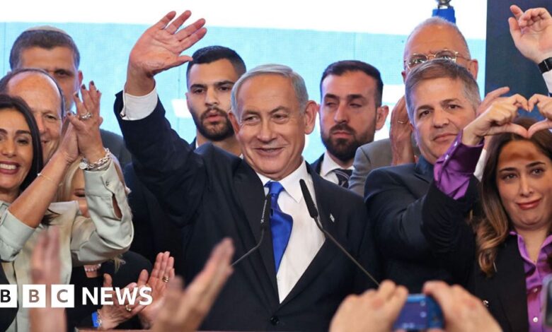 Israel elections: Netanyahu prepares to return with right wing help - partial results