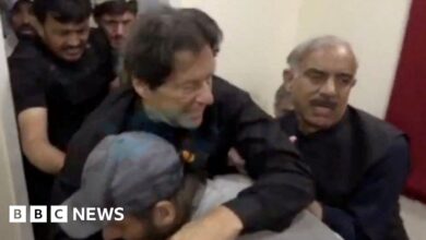 Imran Khan: Former Pakistani prime minister injured in protest march