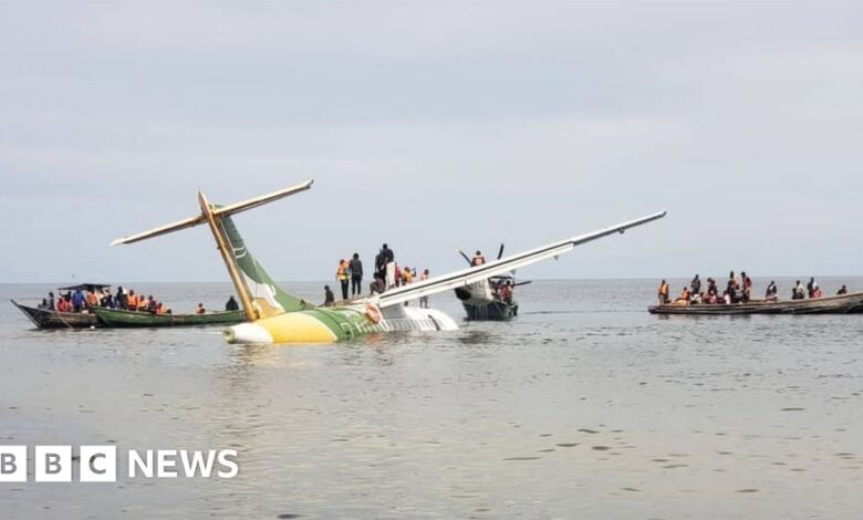 Tanzania's Precision Air plane crashes into Lake Victoria