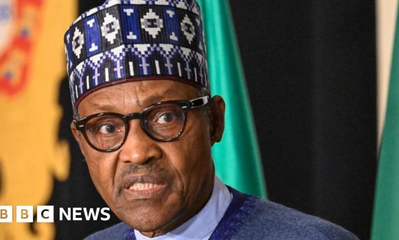 Nigerian President Buhari vows to punish killers of local chiefs in Imo . state