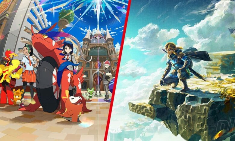 Pokémon Scarlet and Violet overtake Zelda in Famitsu's most wanted game list