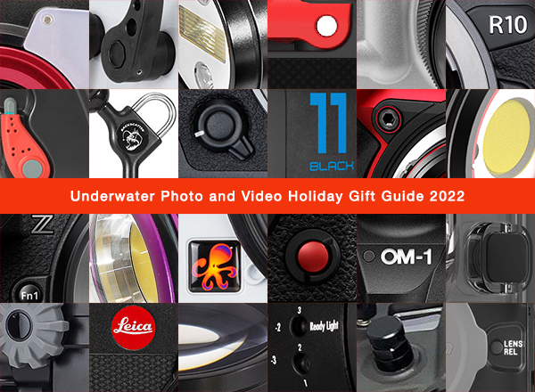 Underwater Photo and Video Holiday Gift Guide 2022