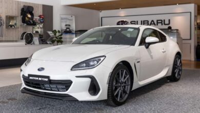 2022 Subaru BRZ - live photos of the 2nd generation sports car in Malaysia;  Boxer 2.4L capacity 237 hp, torque 250 Nm;  Eye sight