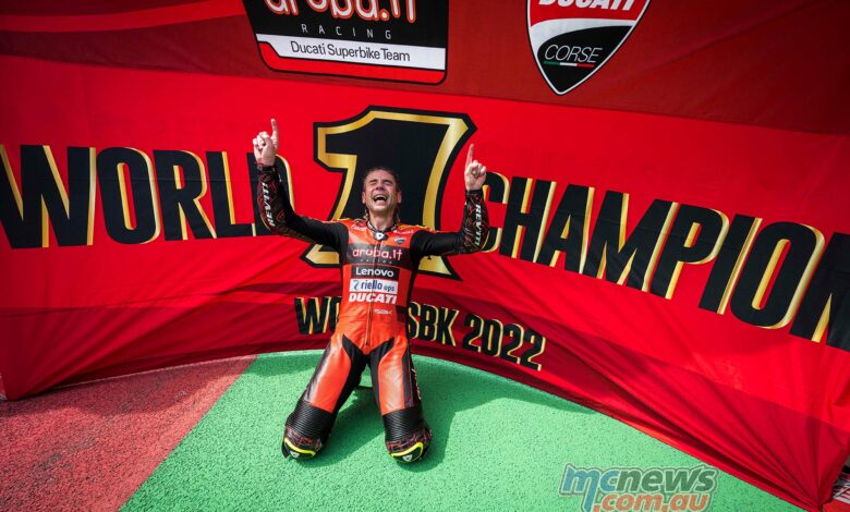 Alvaro Bautista crowned FIM Superbike World Champion 2022