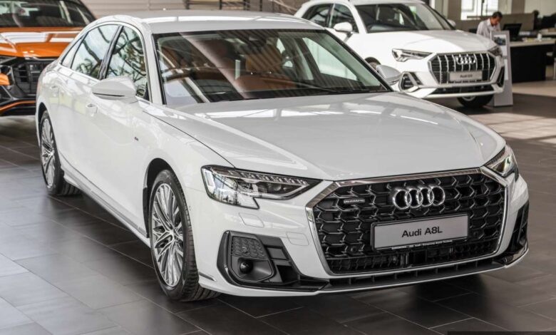 2022 Audi A8L facelift in Malaysia - new flagship D5 sedan with 340 PS 3.0L turbocharged V6 engine;  price from RM1 million