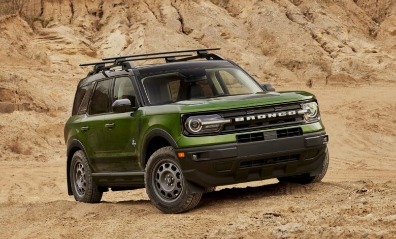 2023 Ford Bronco Sport adds Black Diamond Off-Road package to the product line