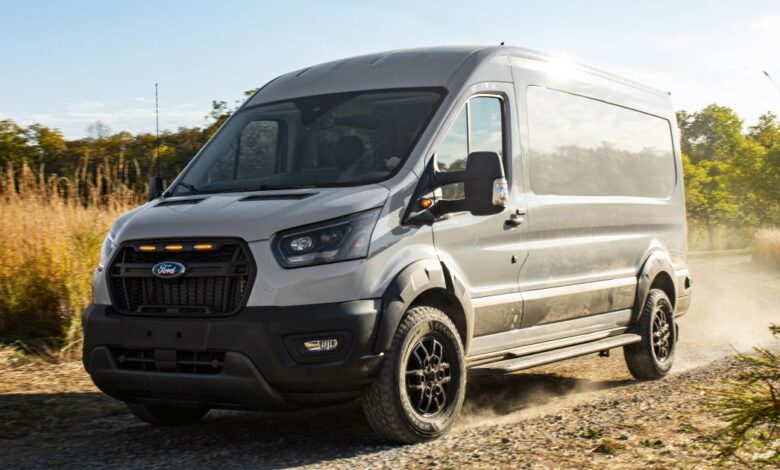 Ford Transit Trail 2023 revealed to enthusiasts "van life"