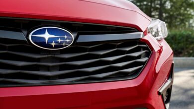 Subaru Impreza 2024 teases new grille