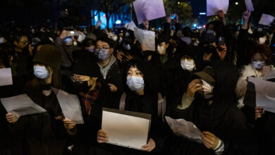 China uses surveillance, intimidation to quell Covid protests