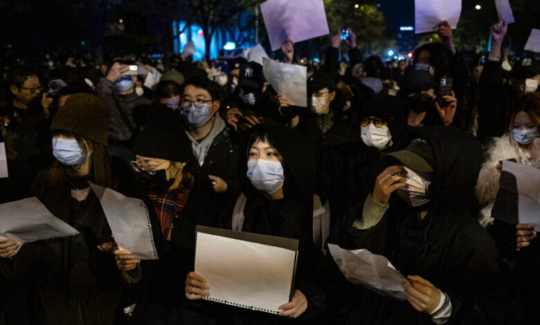 China uses surveillance, intimidation to quell Covid protests