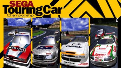 A secret event in the 'Sega Touring Car Championship' captures the festive spirit