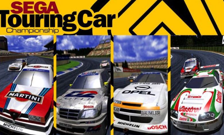 A secret event in the 'Sega Touring Car Championship' captures the festive spirit