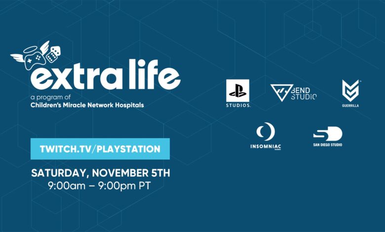 PlayStation Studios Extra Life Game Day Streaming Event, Saturday, November 5 - PlayStation.Blog