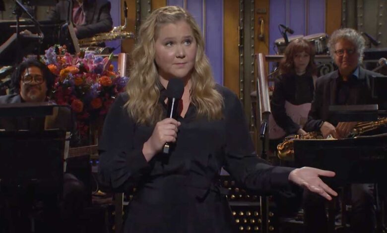 'Saturday Night Live': Amy Schumer talks about motherhood, married life in independent monologue