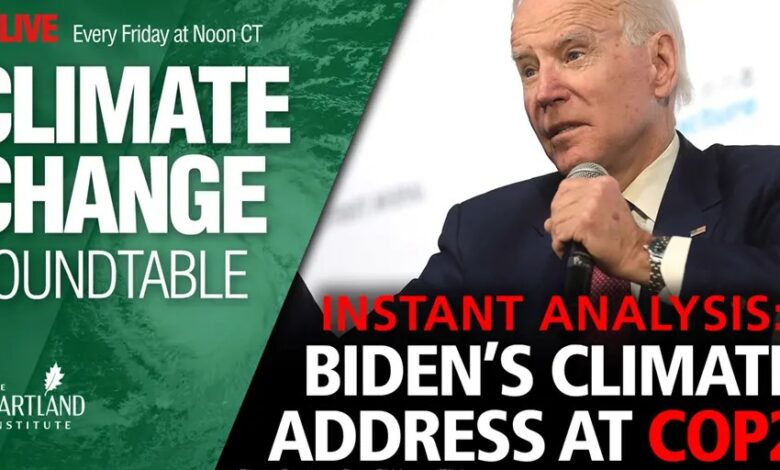Analysis of Biden's #COP27 Address – Can It Be Done?