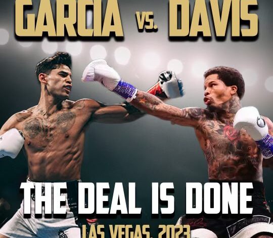 Tank Davis-Ryan Garcia: "The deal is done"