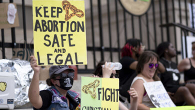 Georgia's highest court restores abortion ban after 6 weeks : NPR