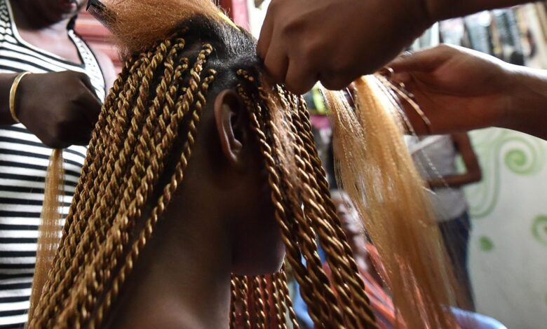 The man who unmasked his mother's daughter removed the braids for his wife
