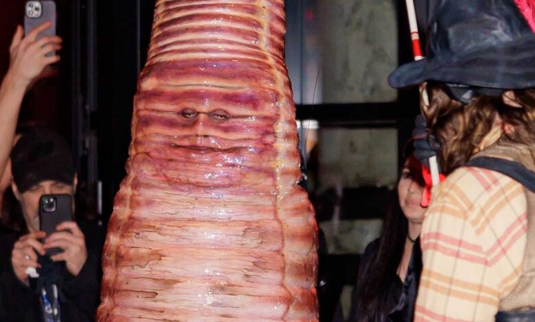 Heidi Klum Her Epic Worm Insights on Halloween Costume Hooks (Exclusive)