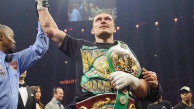 Oleksandr Usyk: "I don't want to fight anyone else until I have my fourth belt"