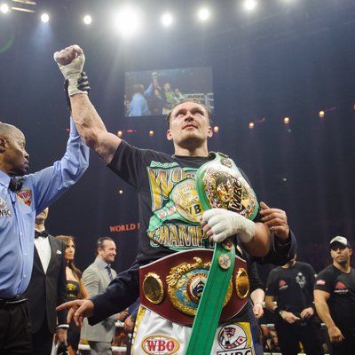 Oleksandr Usyk: "I don't want to fight anyone else until I have my fourth belt"