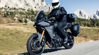 2023 Yamaha Tracer 9 GT + Sport - now with adaptive cruise control, Garmin navigation, unified braking