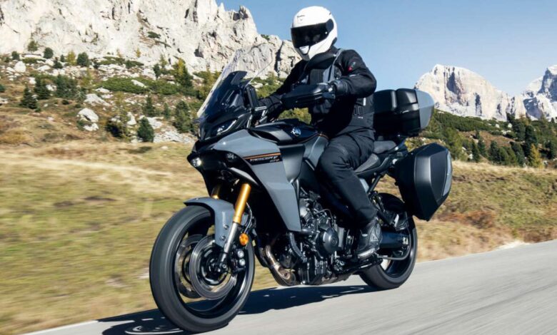 2023 Yamaha Tracer 9 GT + Sport - now with adaptive cruise control, Garmin navigation, unified braking