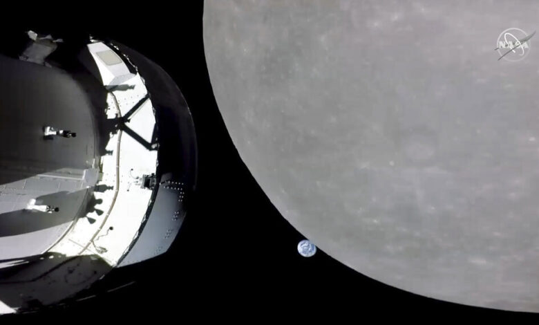 NASA's Orion capsule shakes the moon in the final step before humans return to lunar orbit: NPR