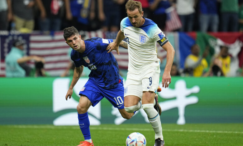 USA, England draw World Cup match in Qatar, 0-0 : NPR