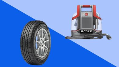Get $50 off a portable Hoover spot vac and Goodyear tires for under $100 each