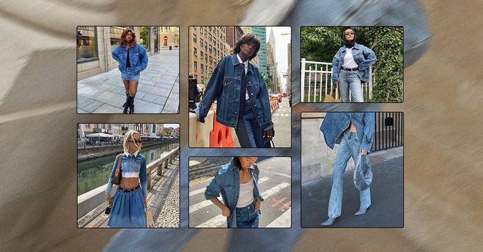 10 cool denim jacket outfits that prove the staple is back