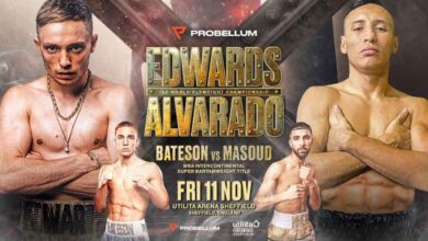 Sunny Edwards vs Felix Alvarado full fight video poster 2022-11-11