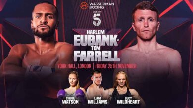Harlem Eubank vs Tom Farrell full fight video poster 2022-11-25