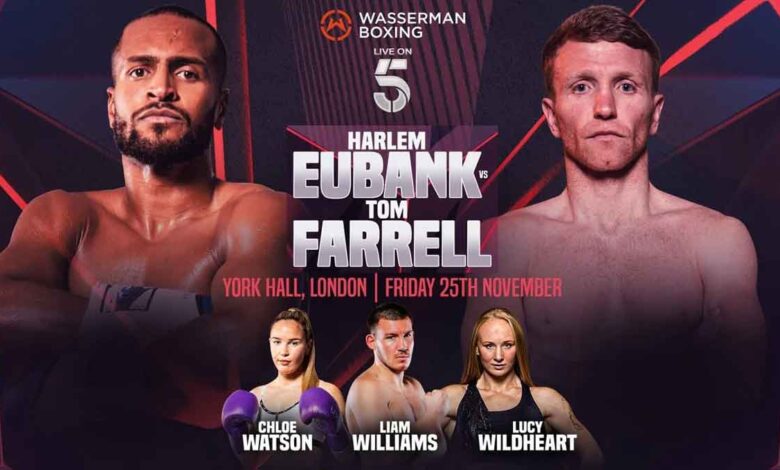 Harlem Eubank vs Tom Farrell full fight video poster 2022-11-25