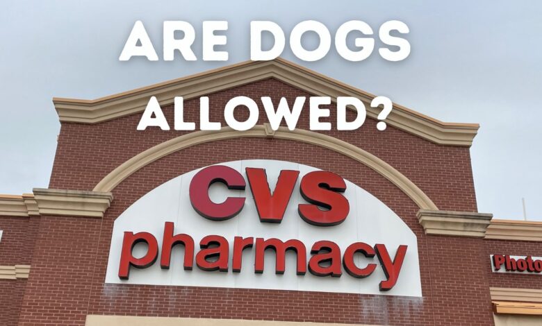 Are dogs allowed in CVS?