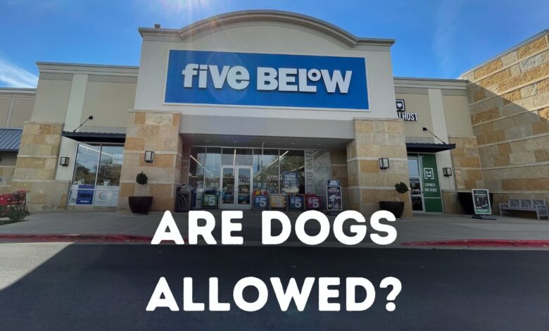 Is Five Below pet friendly?